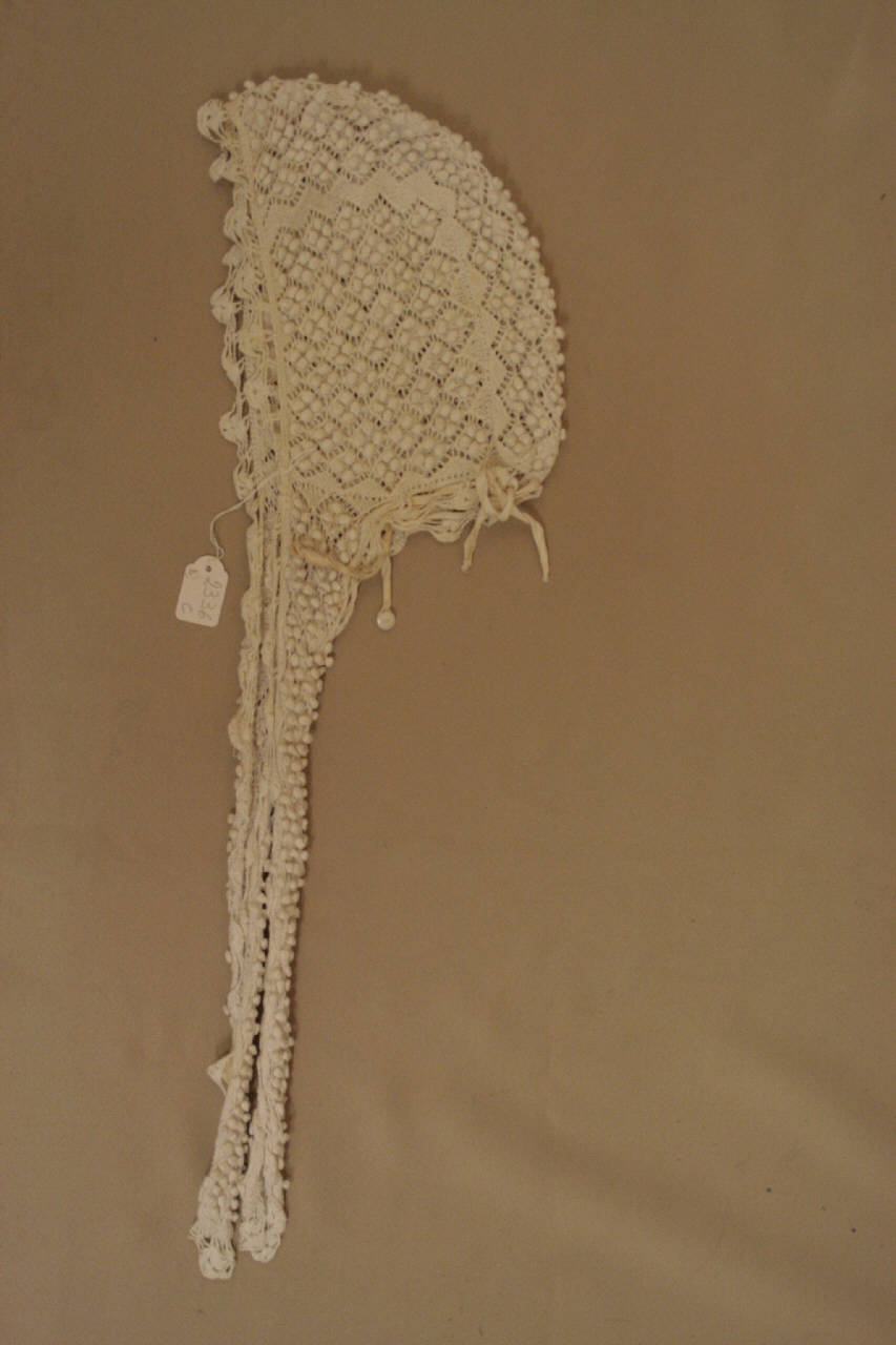 cuffia - manifattura lombarda (ultimo quarto sec. XIX)