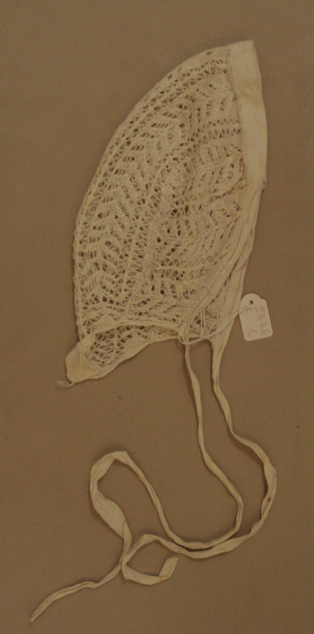 cuffia - manifattura lombarda (ultimo quarto sec. XIX)