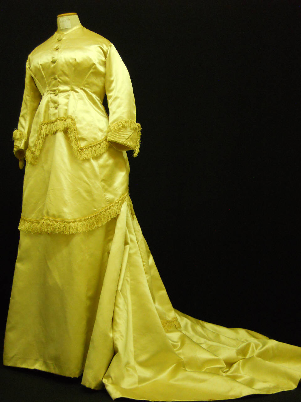 abito da sposa - manifattura italiana (terzo quarto sec. XIX)