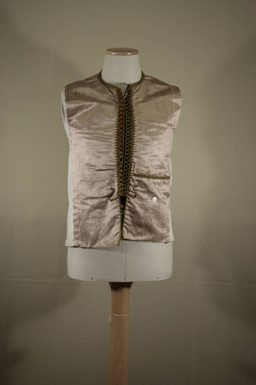 gilè maschile - manifattura italiana||manifattura ottomana-maghrebina (ultimo quarto sec. XIX)