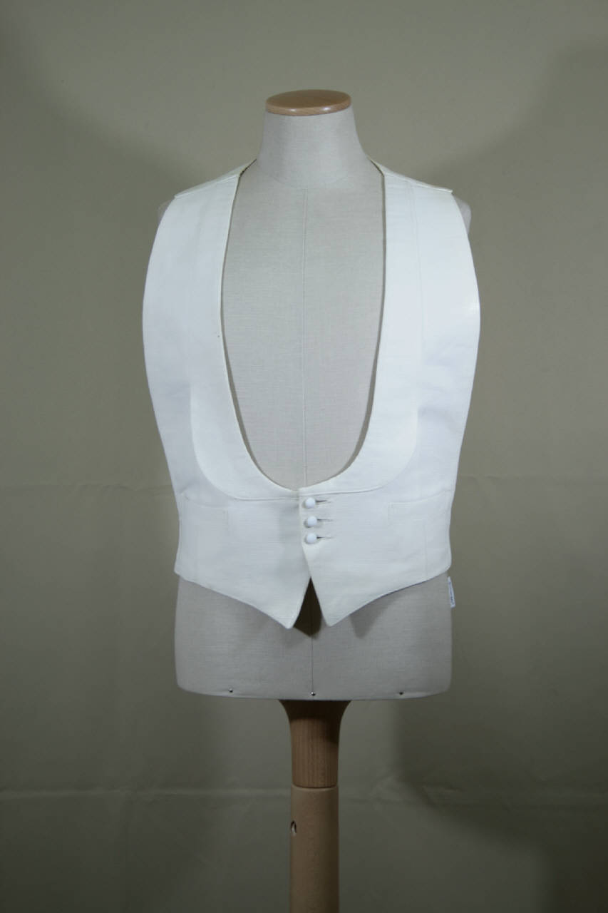 gilè maschile - manifattura italiana (metà sec. XX)