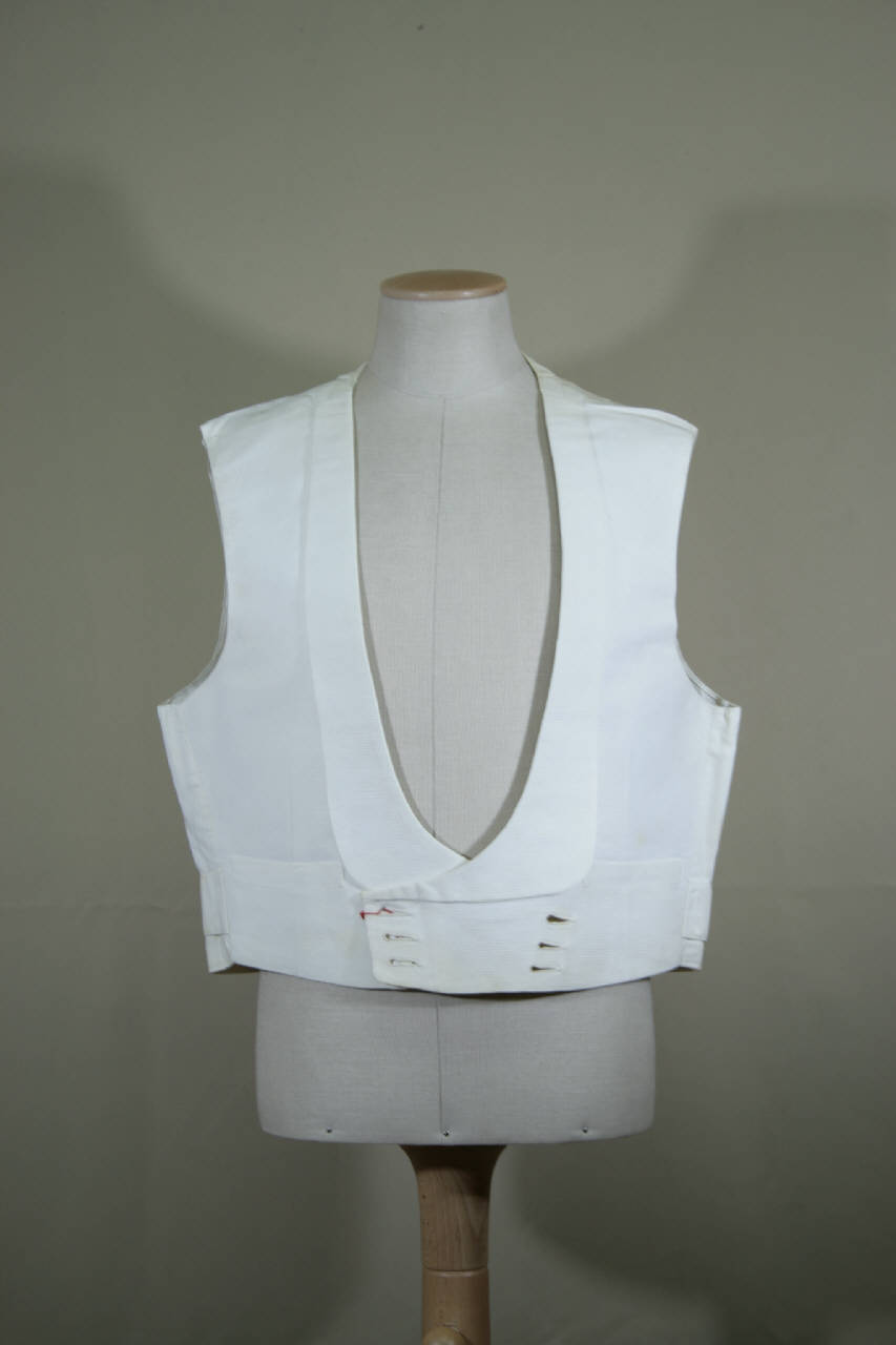 gilè maschile - manifattura italiana (secondo quarto sec. XX)