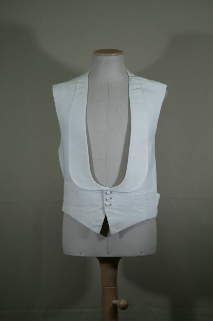 gilè maschile - manifattura italiana (secondo quarto sec. XX)