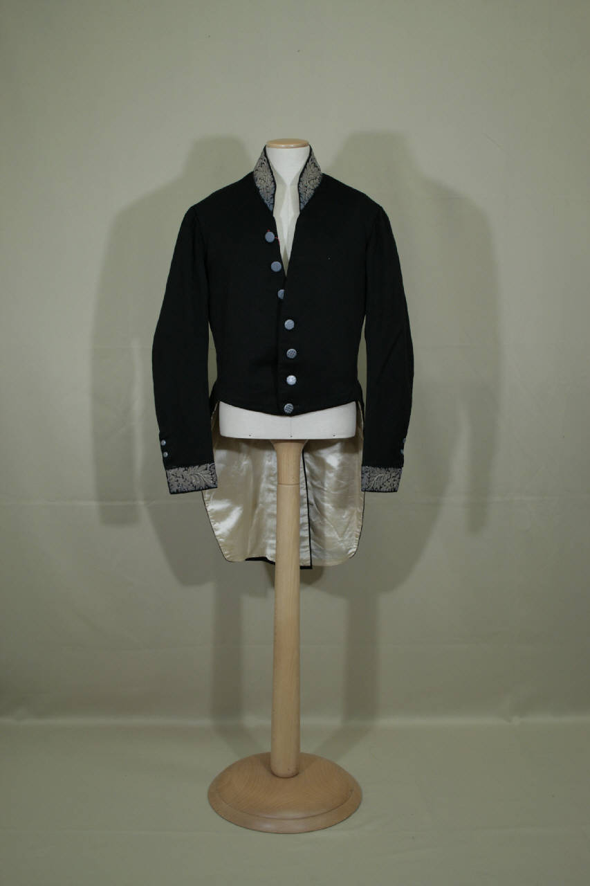 giacca maschile - manifattura italiana (ultimo quarto sec. XIX)