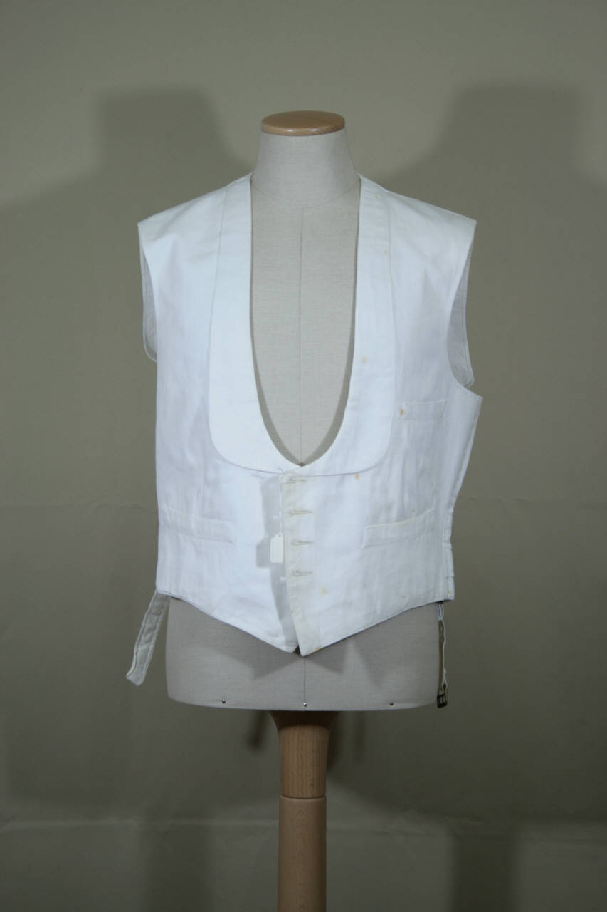 gilè maschile - manifattura italiana (metà sec. XX)