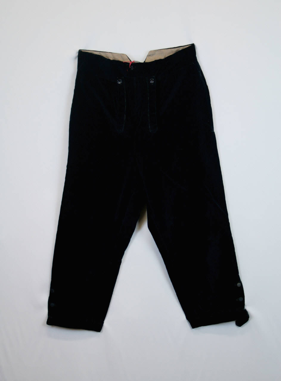 calzoni - manifattura italiana (ultimo quarto|| sec. XIX||sec. XVIII)