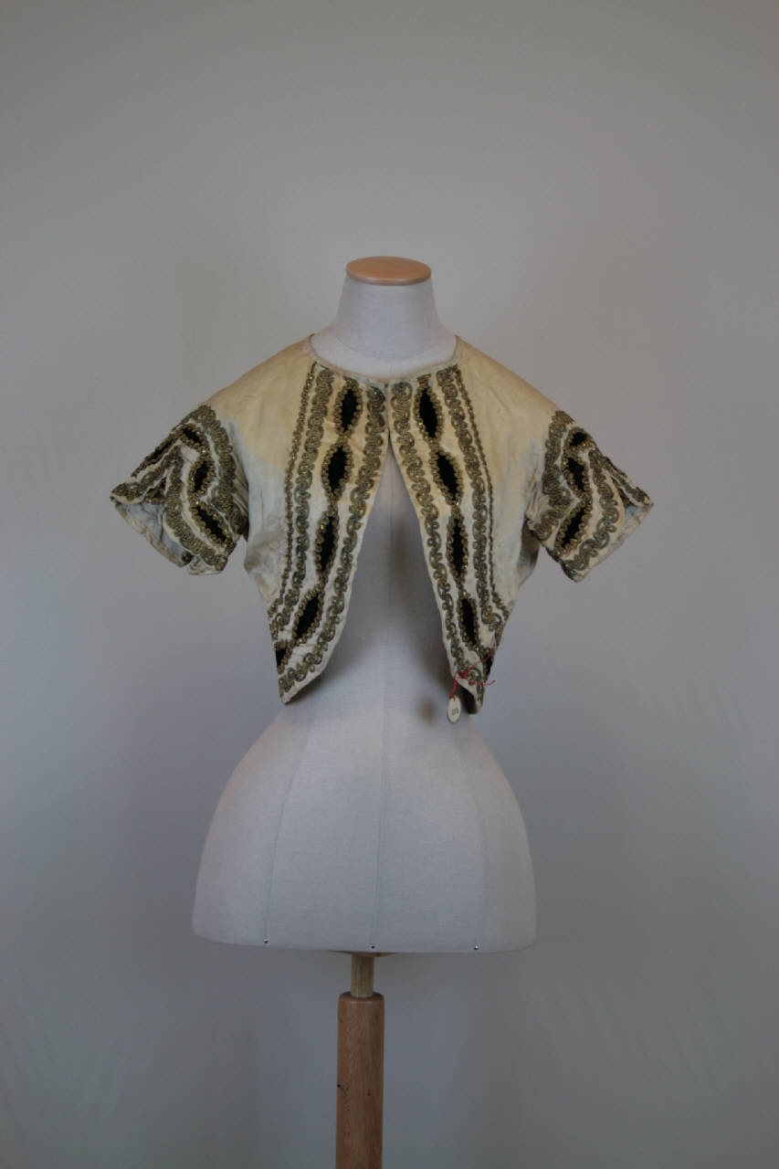 giacca maschile - manifattura italiana (ultimo quarto sec. XIX)