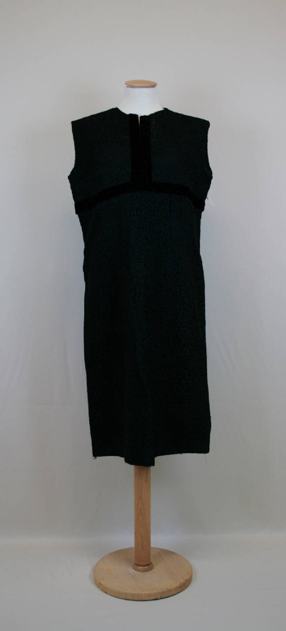 abito femminile - manifattura italiana (terzo quarto sec. XX)