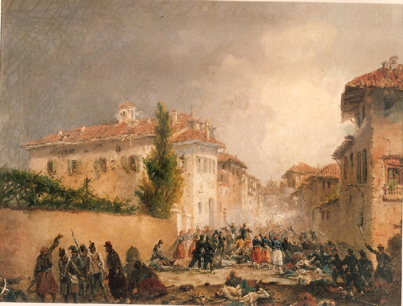 Battaglia di Magenta, Battaglia di Magenta (dipinto) di Bellangé, Hippolyte (terzo quarto sec. XIX)