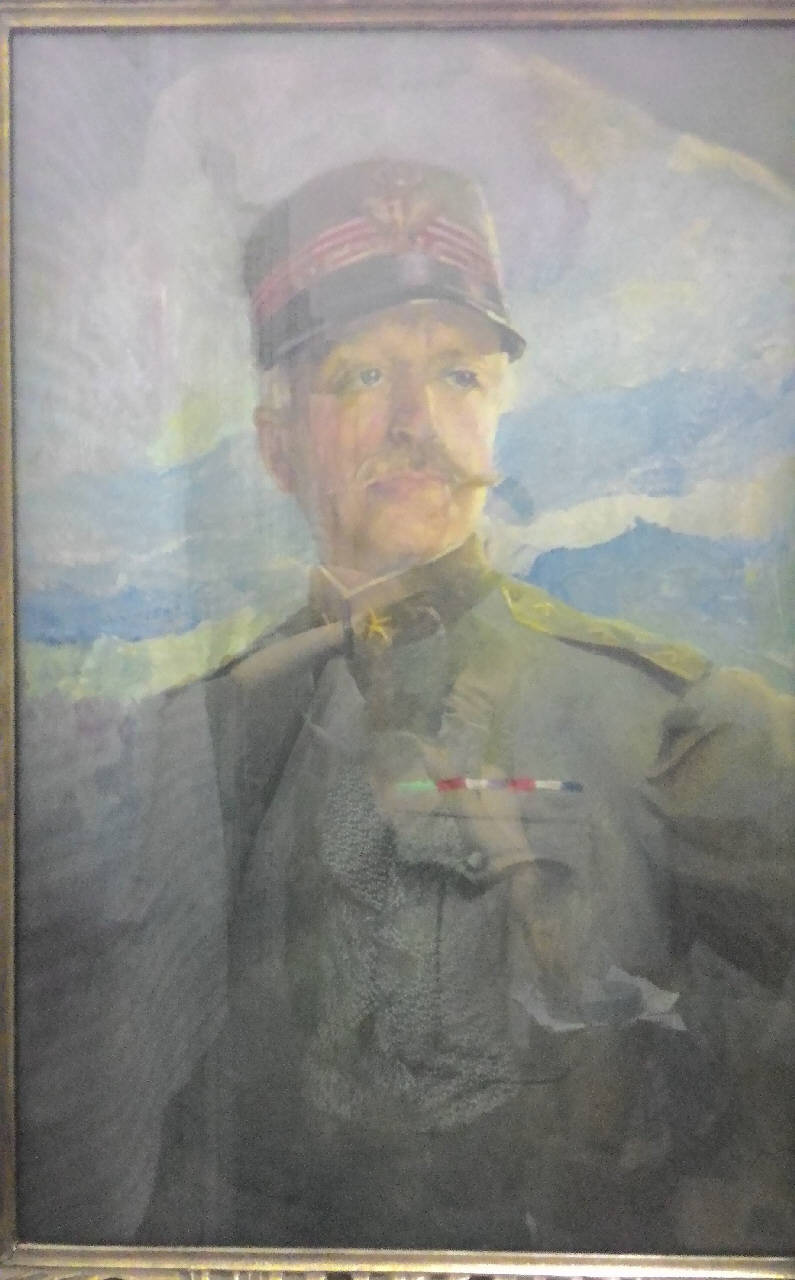 Ritratto del Generale Cadorna, ritratto (dipinto) di Amisani, Giuseppe (sec. XX)