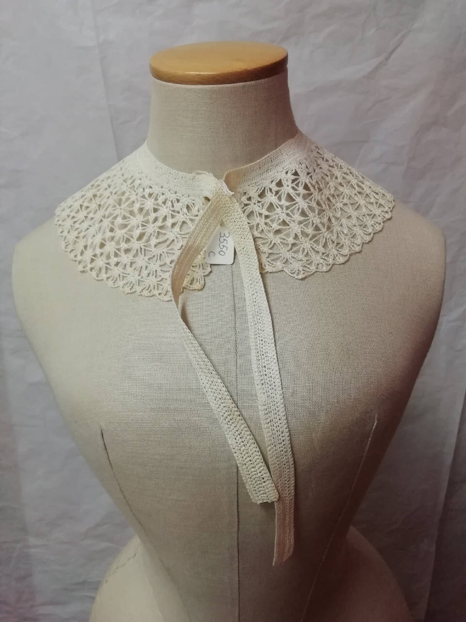 colletto - manifattura italiana (inizio sec. XX)