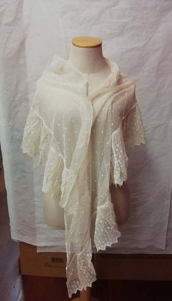 sciarpa - manifattura italiana (primo decennio sec. XX)