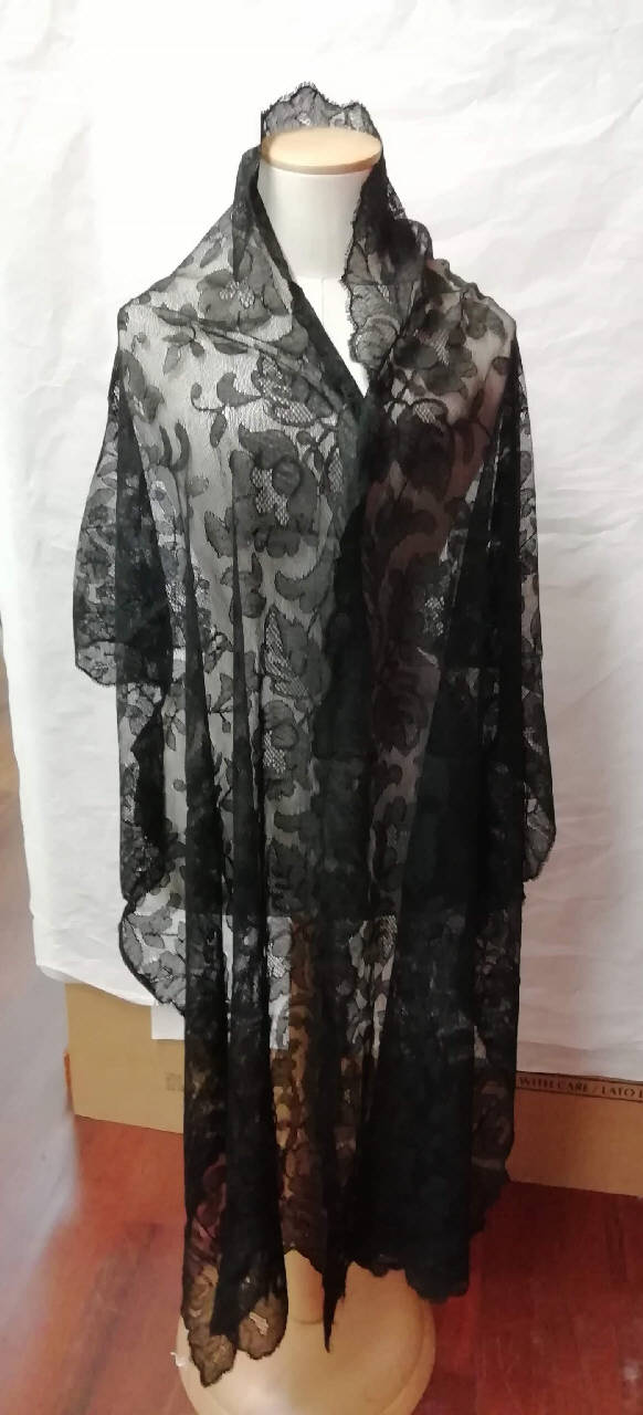 stola - manifattura italiana (ultimo quarto sec. XIX)