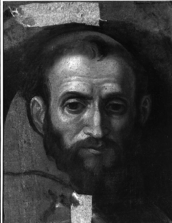 TESTA DI FRATE (dipinto) - scuola lombarda (secondo quarto sec. XVII)