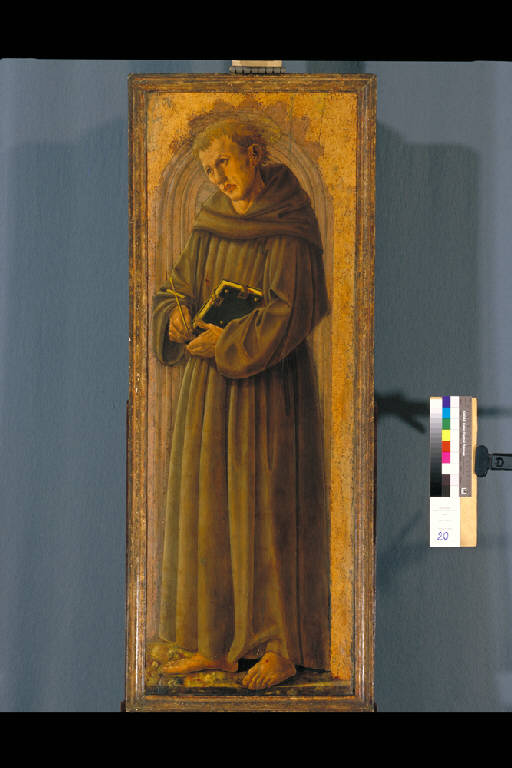 SAN FRANCESCO D'ASSISI (dipinto) di Maestro delle Tavole Barberini (sec. XV)