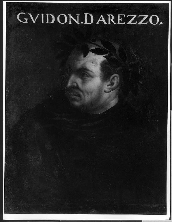 RITRATTO DI GUIDO D'AREZZO (dipinto) di Crespi Antonio Maria (attr.) (sec. XVII)