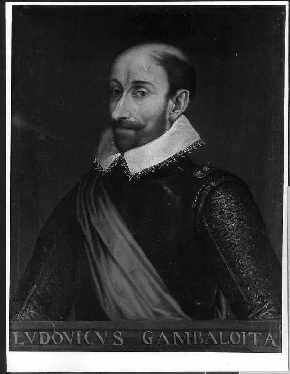 RITRATTO DI LUDOVICO GAMBOLOITA (dipinto) - scuola lombarda (prima metà sec. XVII)