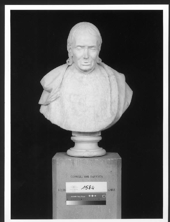Prevosto milanese, BUSTO DI UOMO (busto) di Comolli Giovan Battista (secc. XVIII/ XIX)