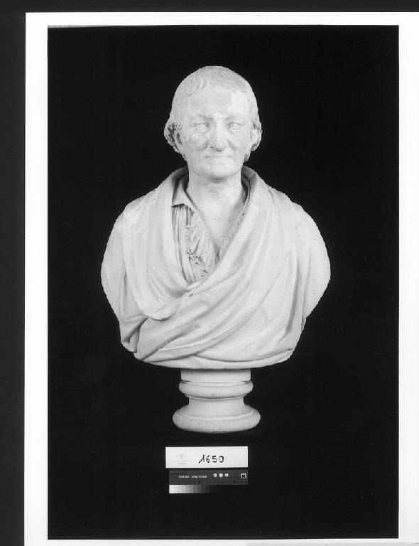 BUSTO MASCHILE (busto) - scuola italiana (sec. XIX)