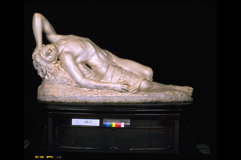 ABELE MORENTE (scultura) di Miglioretti Pasquale (sec. XIX)