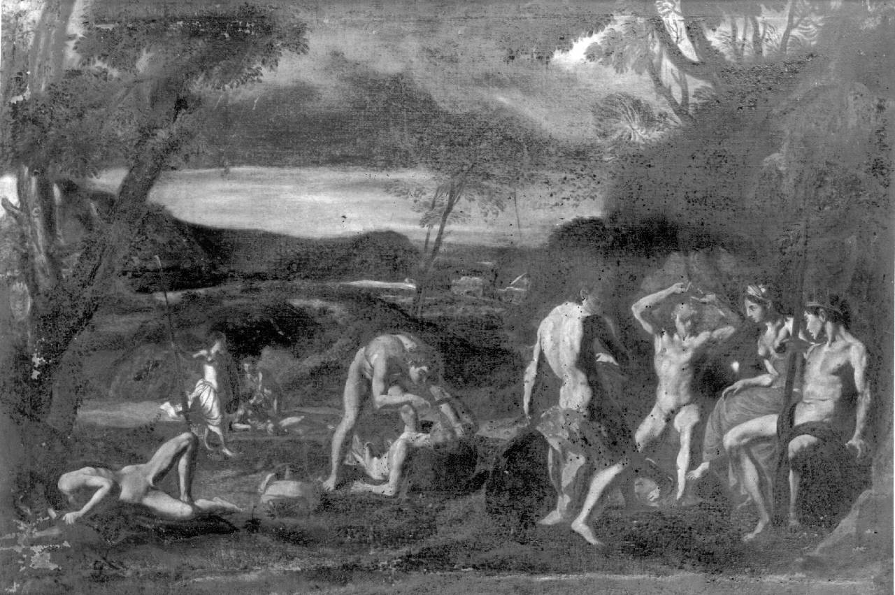 Apollo e Marsia (dipinto) - scuola veneta (seconda metà sec. XVII)