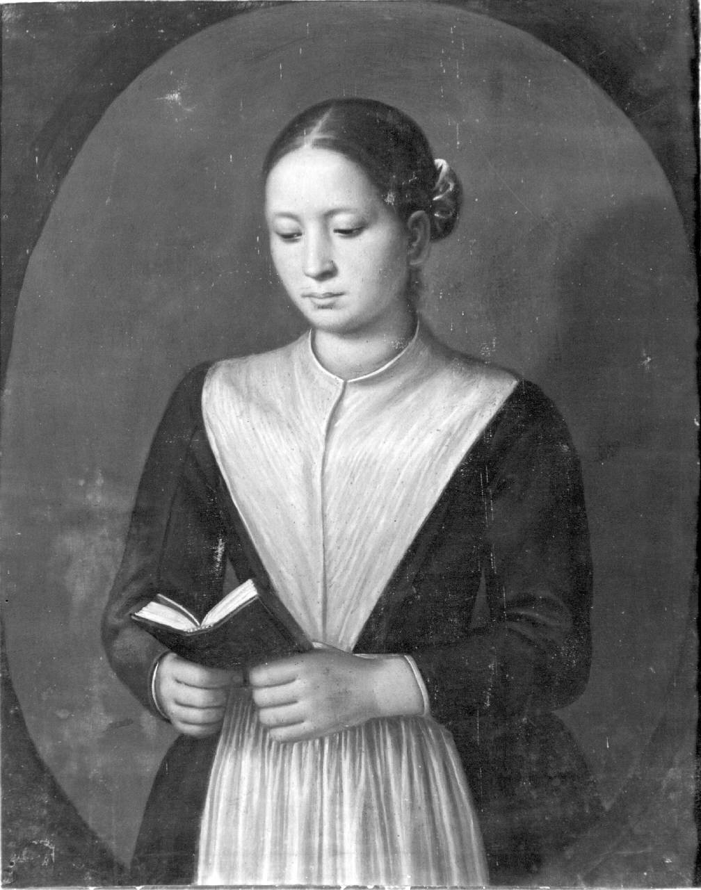 Ritratto di giovane donna (dipinto) - scuola lombarda (primo quarto sec. XIX)