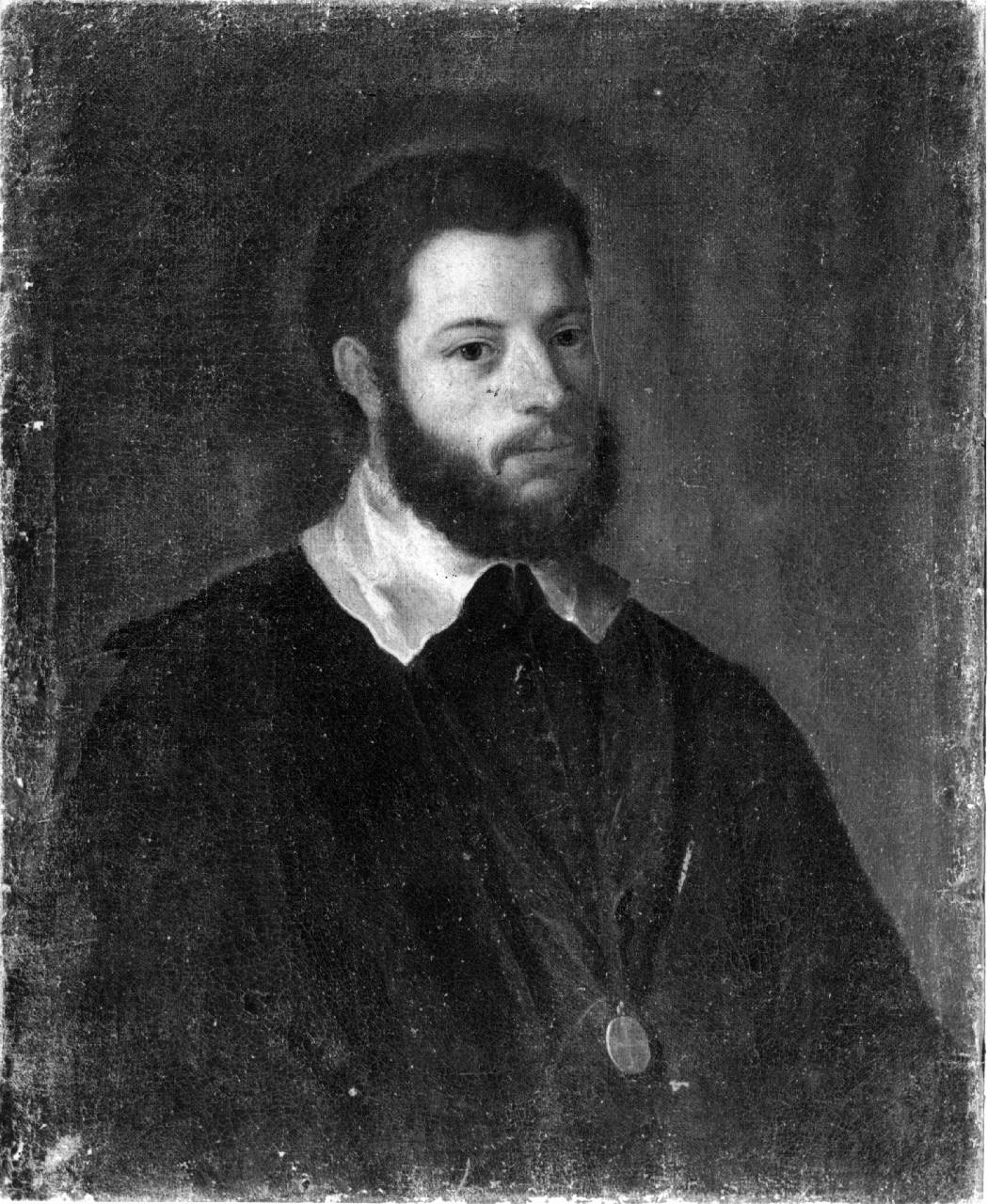 Ritratto maschile (dipinto) - scuola veneta (sec. XVII)