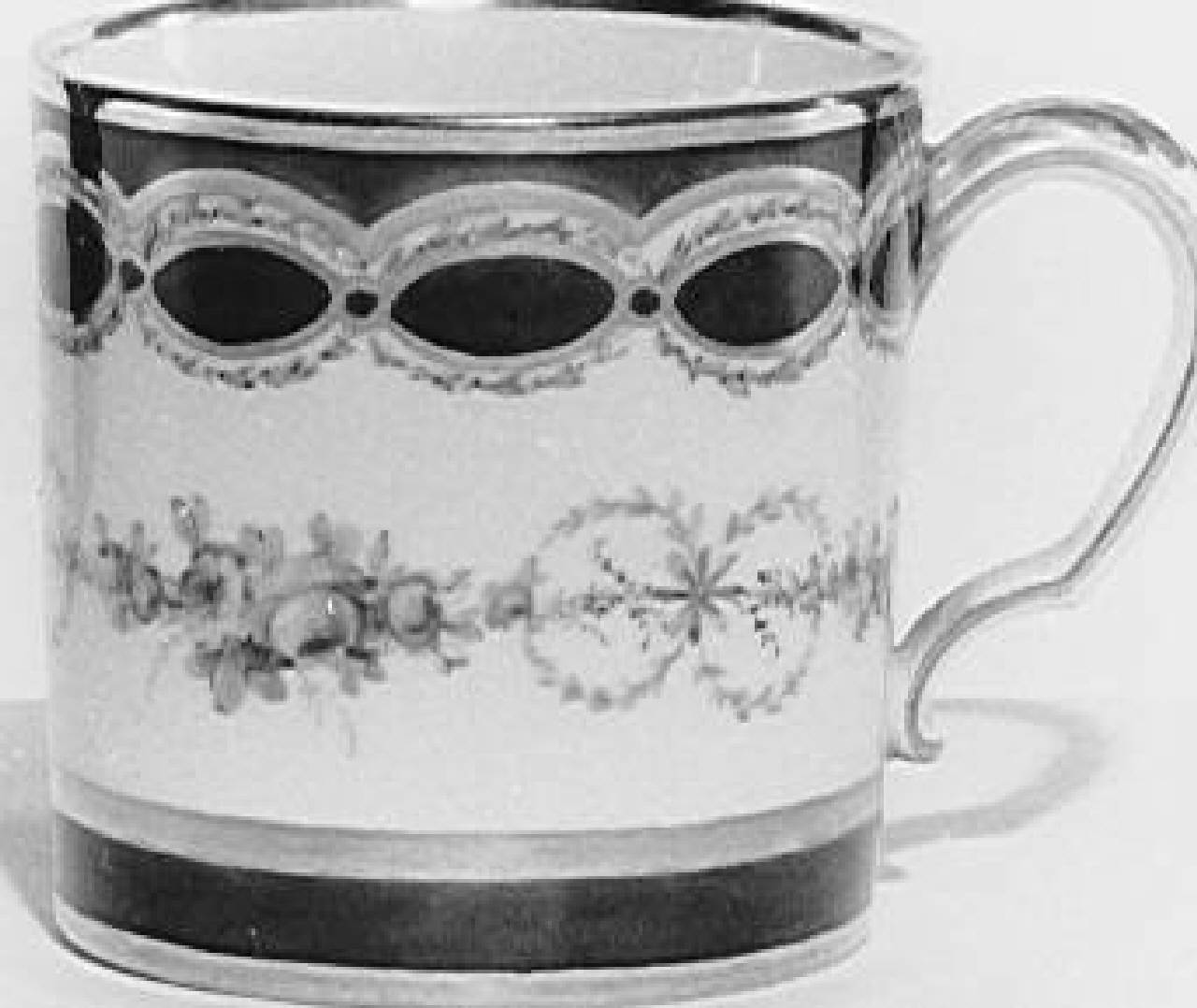 tazzina da caffe' di Commelin, Michel-Gabriel; Girard, Etienne Gabriel; Manifattura di Sèvres (secc. XVIII/ XIX)