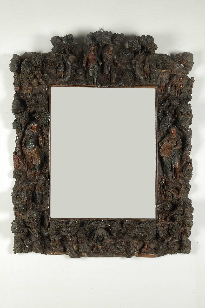 STORIE DELLA PASSIONE DI GESU' CRISTO (cornice con rilievi) - ambito bergamasco (prima metà sec. XVIII)