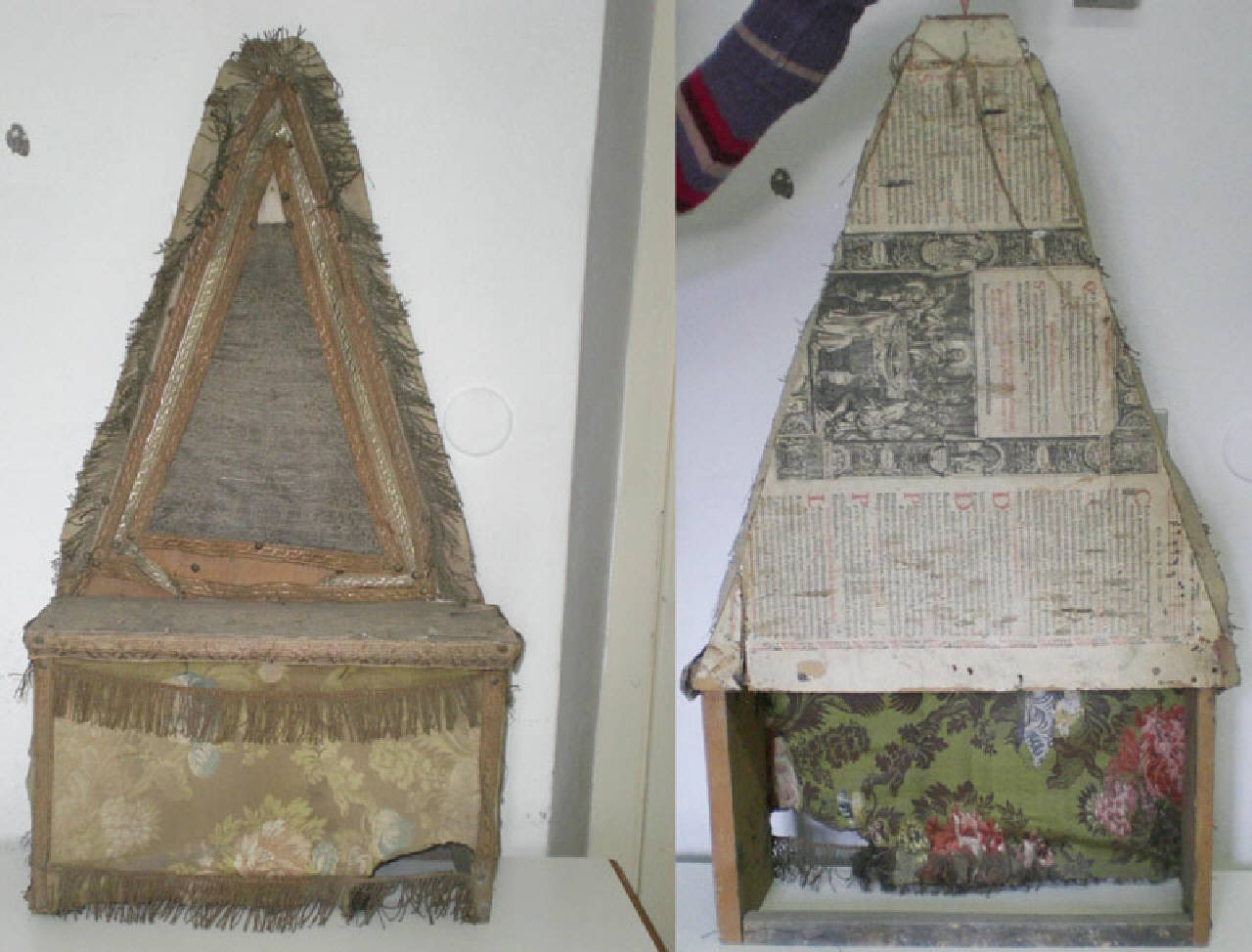 tronetto per esposizione - produzione locale (sec. XIX)