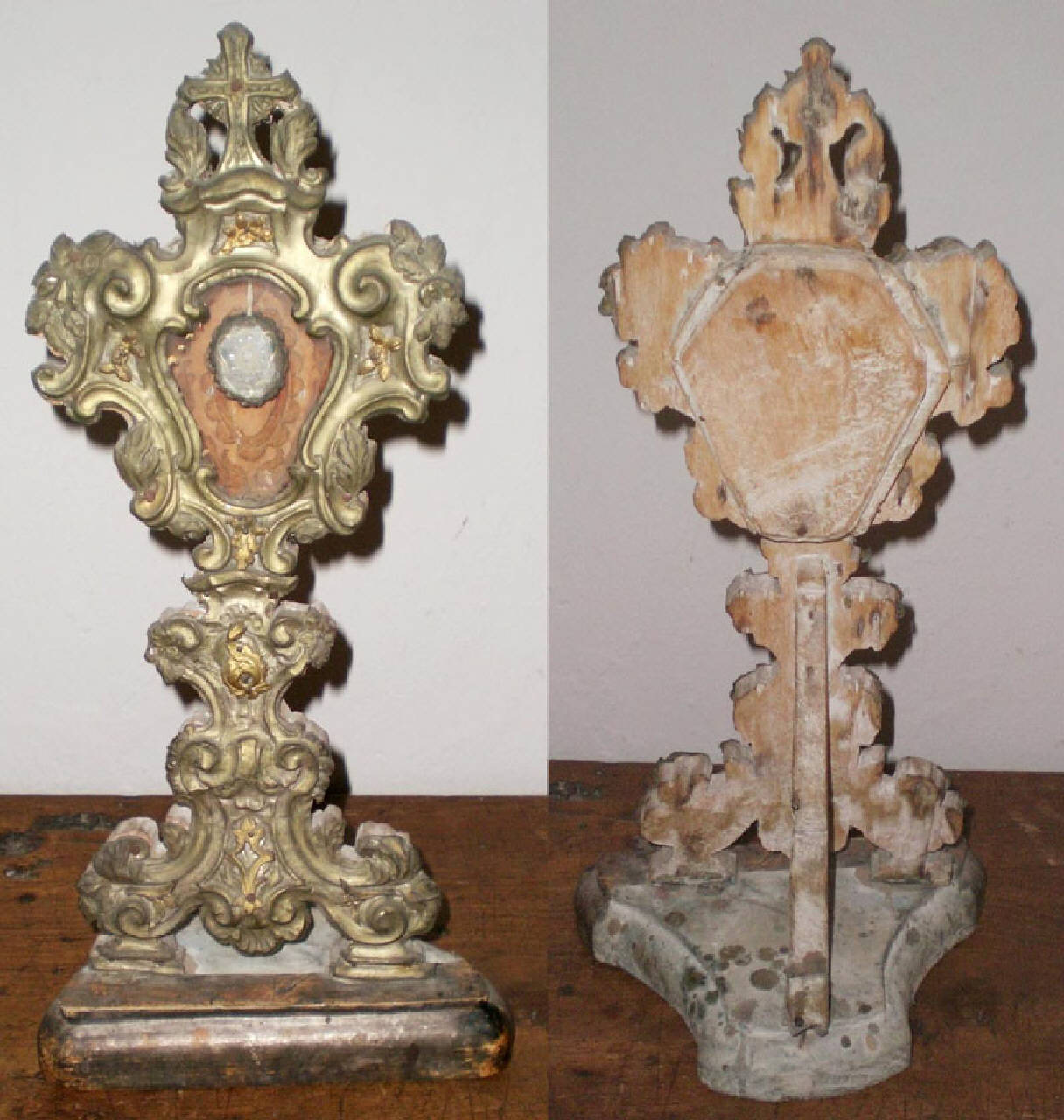 reliquiario - produzione italiana (sec. XVIII)