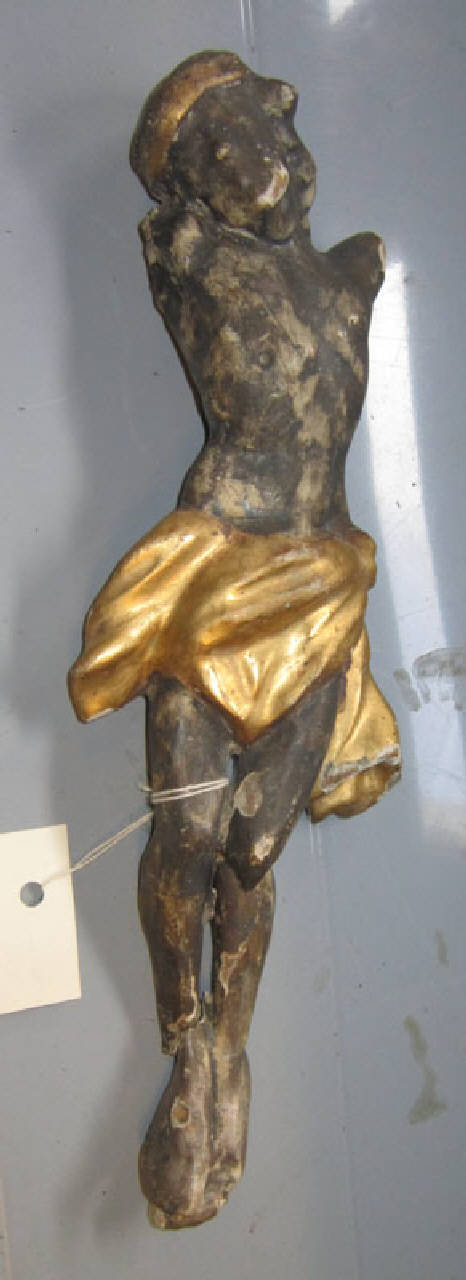 Cristo crocifisso (scultura) - produzione locale (secc. XVII/ XVIII)