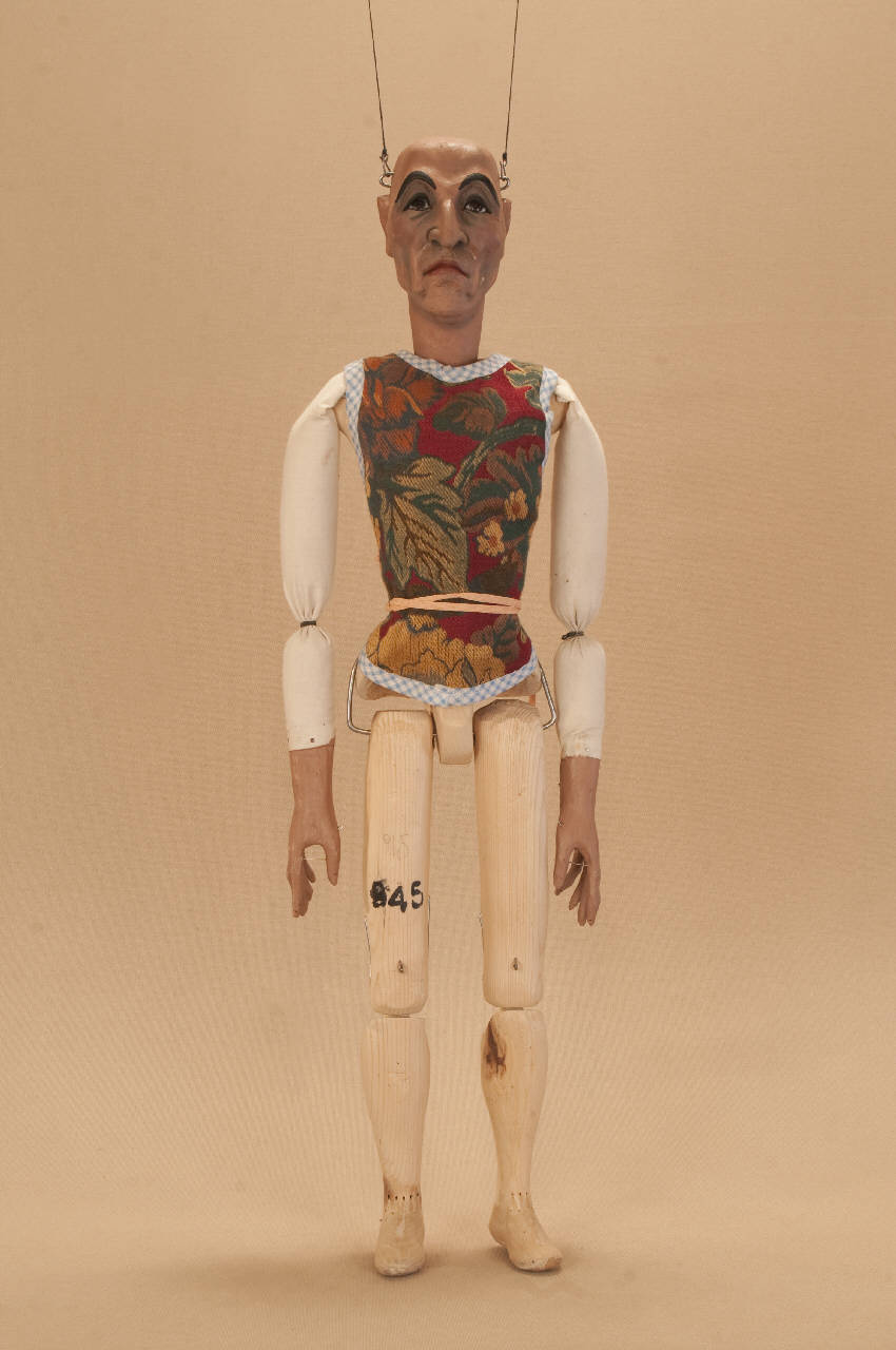 Ebreo ferito (marionetta) di Citterio, Franco - ambito milanese (inizio sec. XXI)