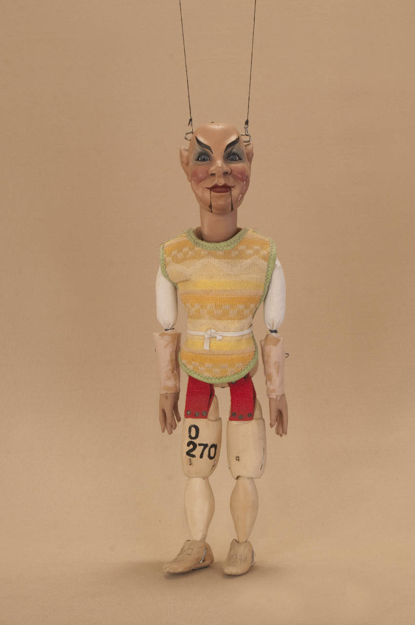 Salterello (marionetta) di Citterio, Franco - ambito milanese (inizio sec. XXI)