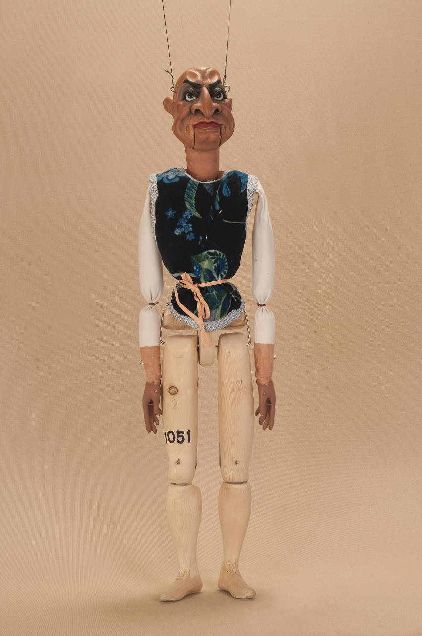 Capo dei Ladroni (marionetta) di Citterio, Franco - ambito milanese (inizio sec. XXI)