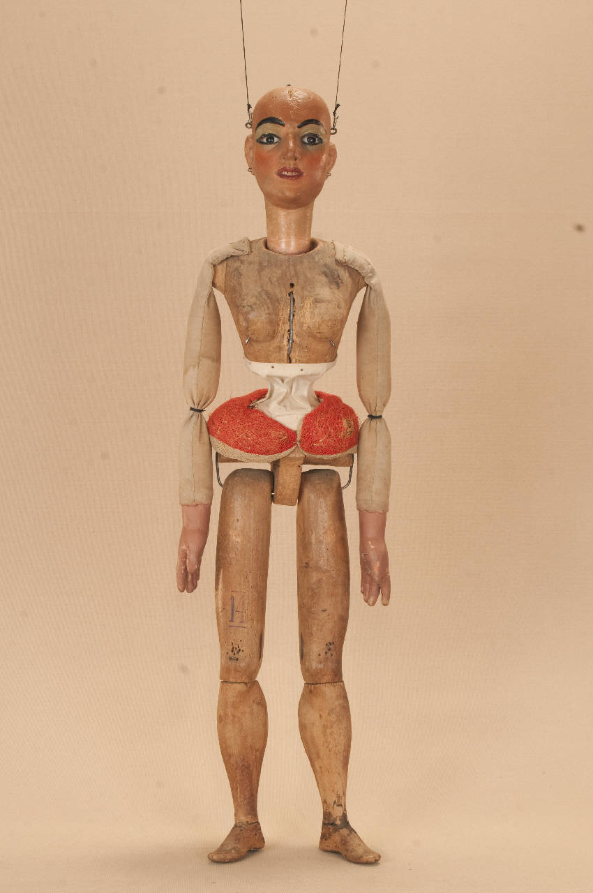 Donna (marionetta) - ambito Italia settentrionale (seconda metà sec. XIX)