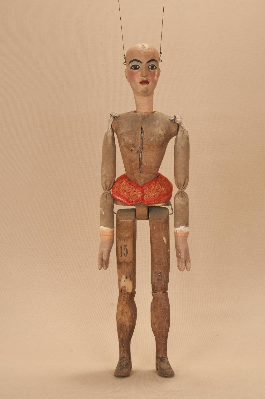 Donna (marionetta) - ambito Italia settentrionale (seconda metà sec. XIX)