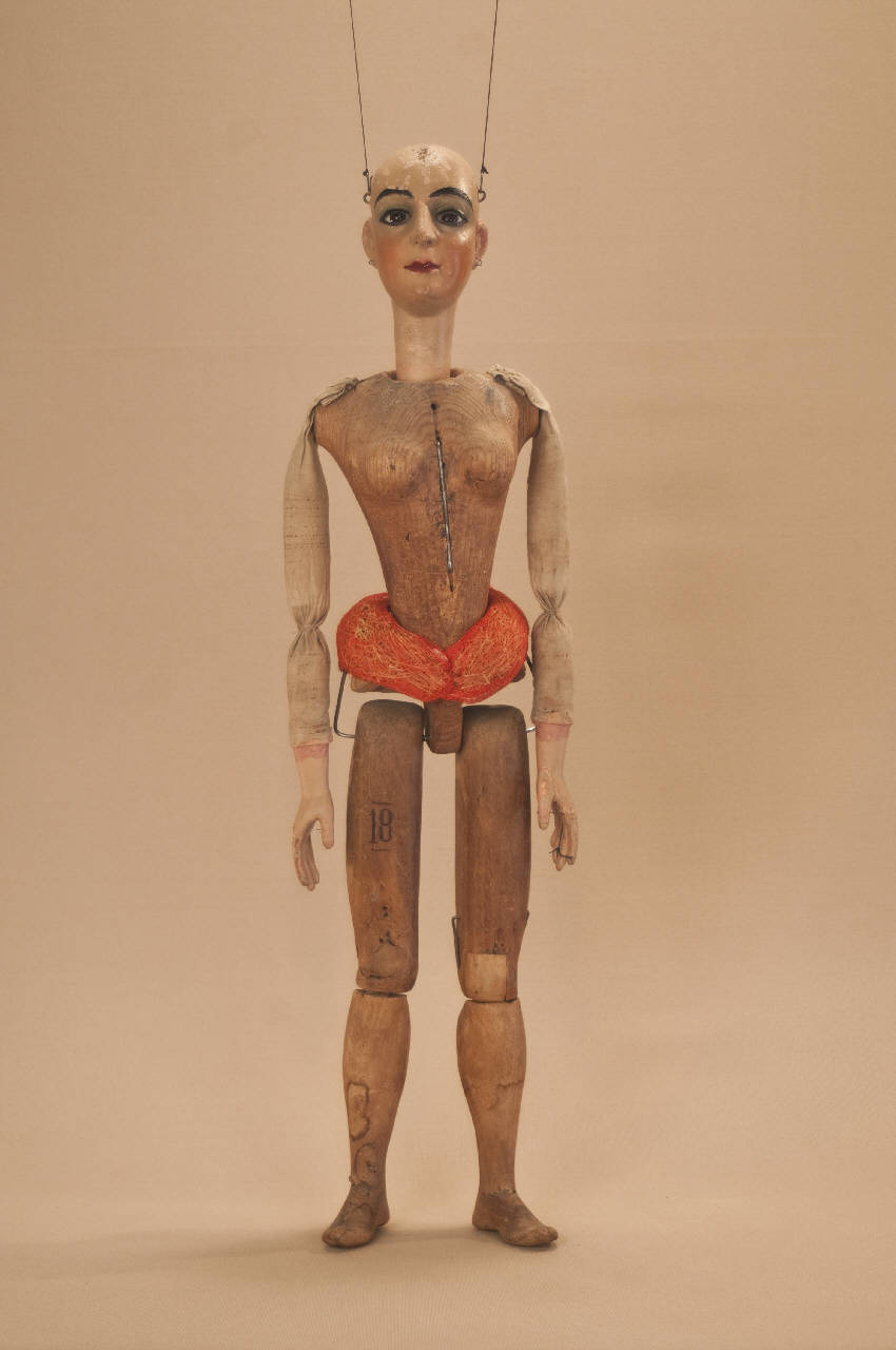 Amalia (marionetta) - ambito Italia settentrionale (seconda metà sec. XIX)