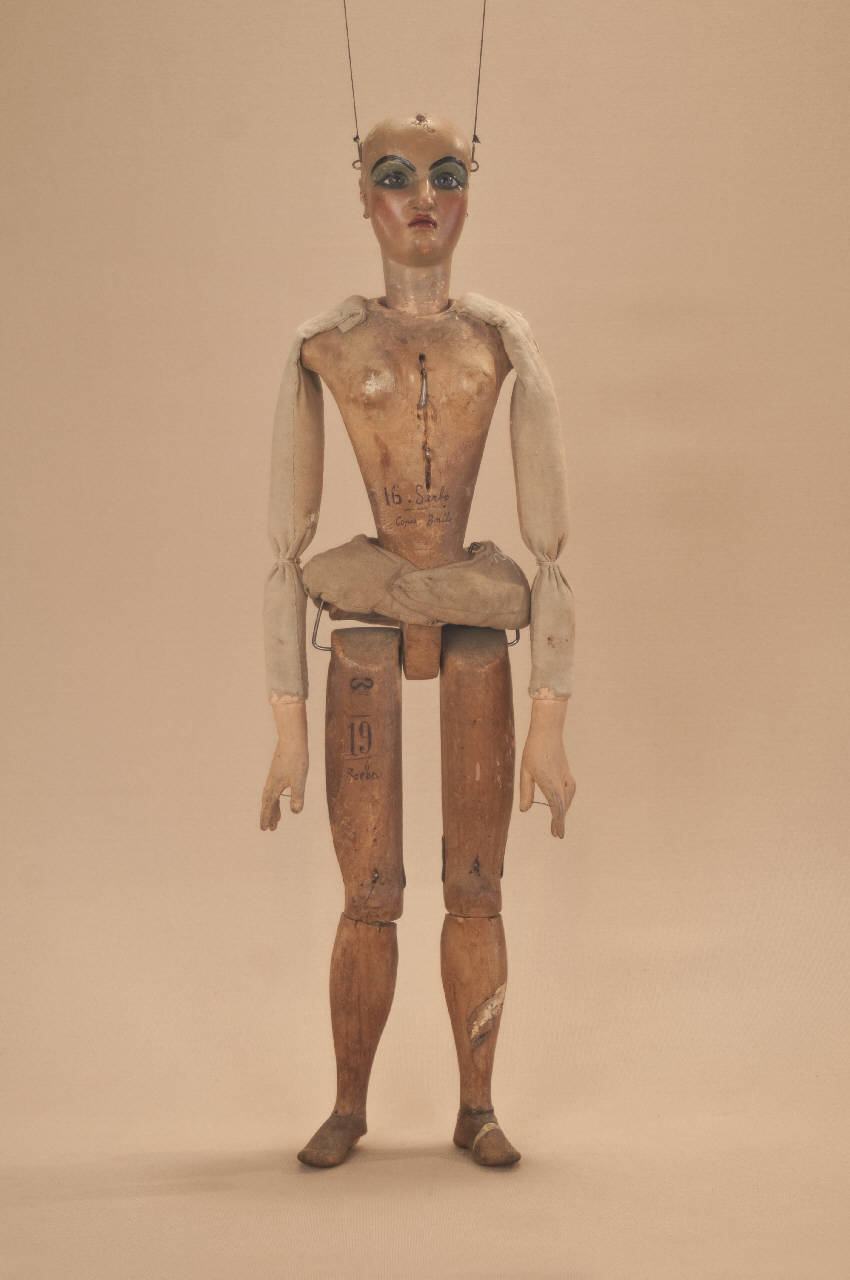 Donna (marionetta) - ambito Italia settentrionale (seconda metà sec. XIX)