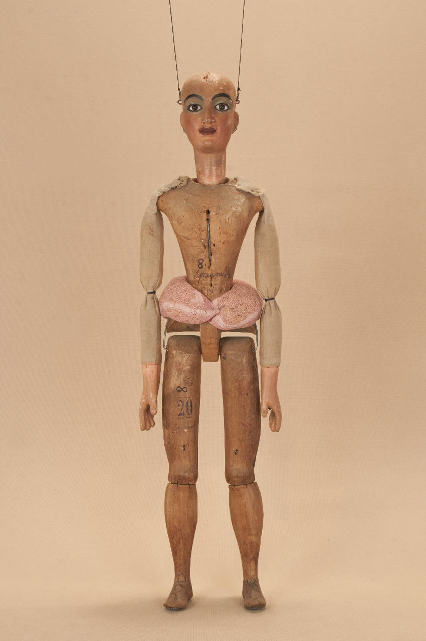 Donna (marionetta) - ambito Italia settentrionale (seconda metà sec. XIX)