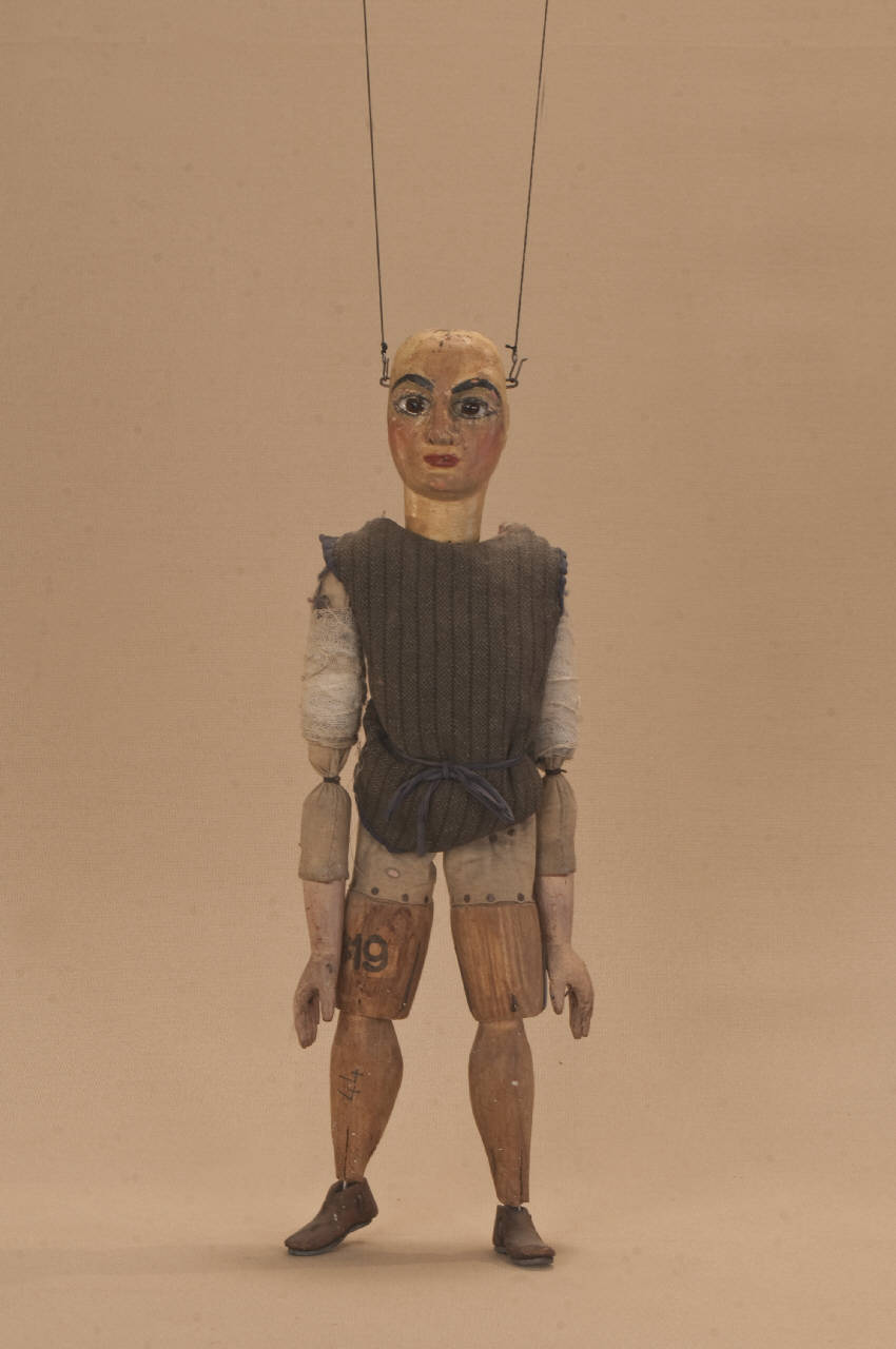 Bambino Mendicante (marionetta) - ambito Italia settentrionale (fine sec. XIX)