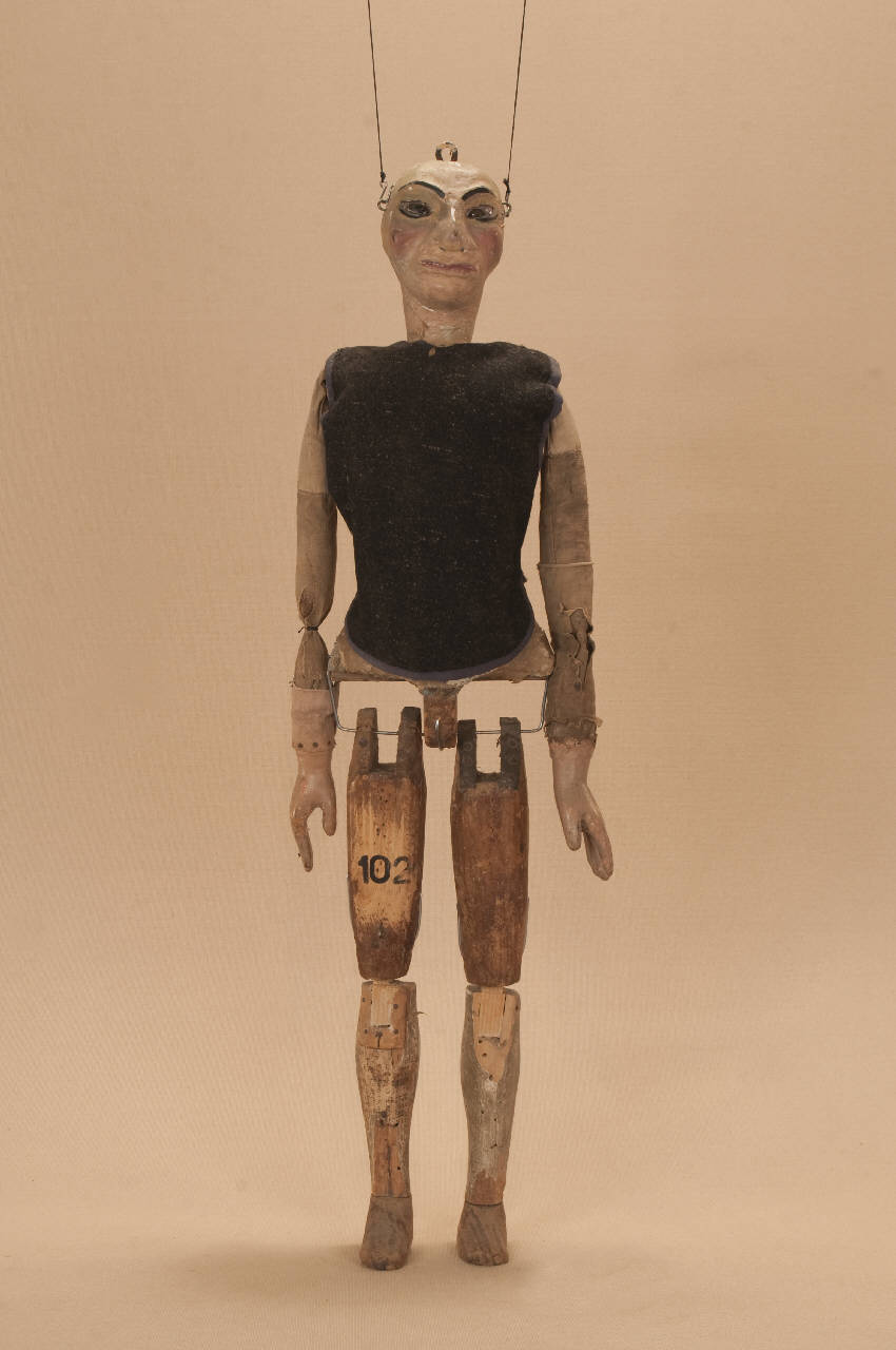 Generico (marionetta) - ambito Italia settentrionale (seconda metà sec. XIX)