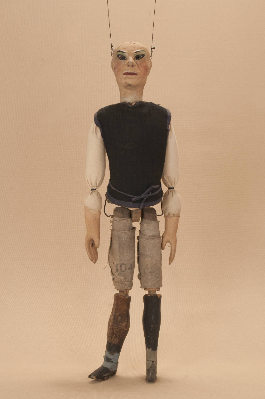 Generico (marionetta) - ambito Italia settentrionale (seconda metà sec. XIX)