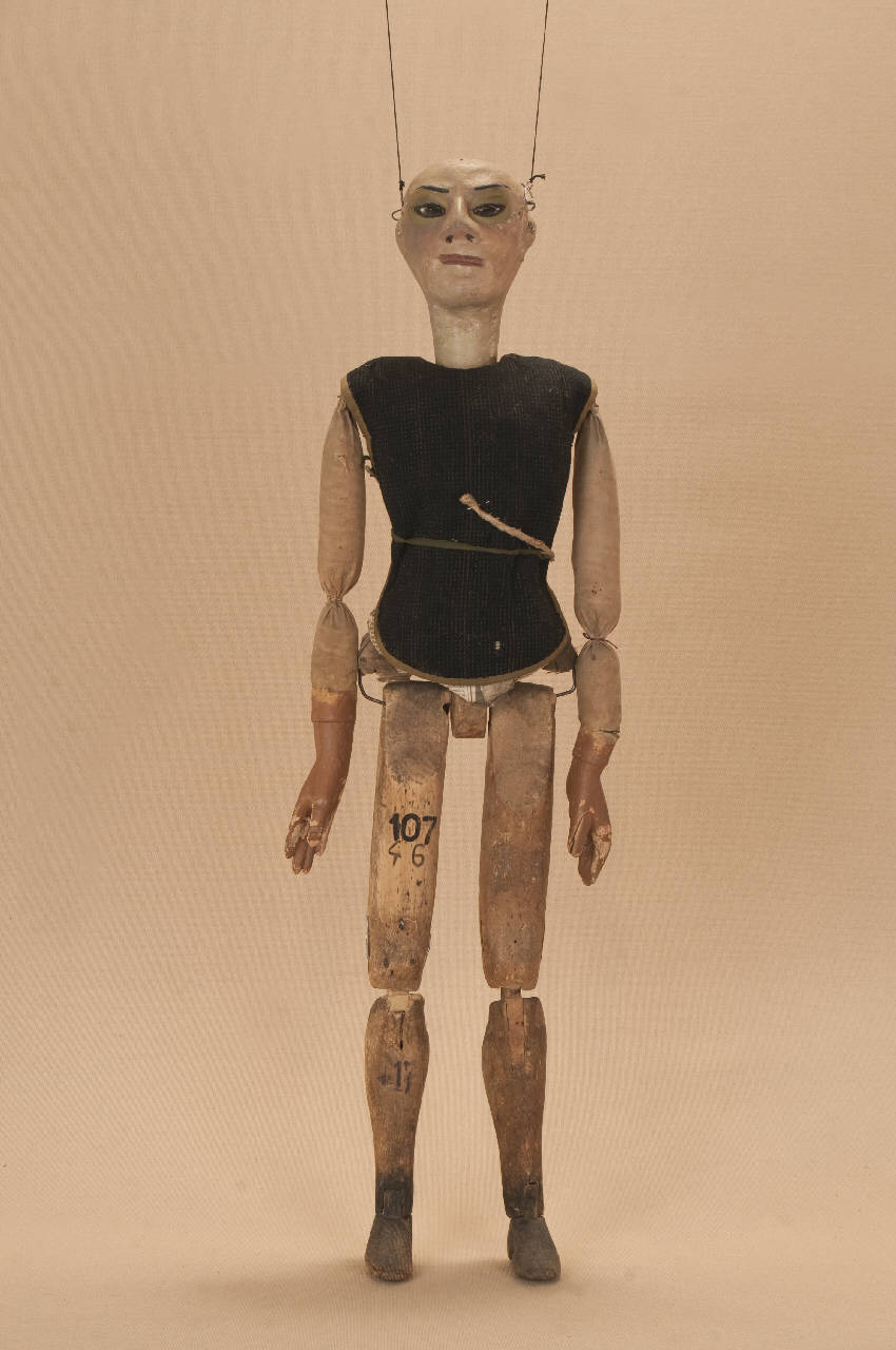 Generico (marionetta) - ambito Italia settentrionale (seconda metà sec. XIX)