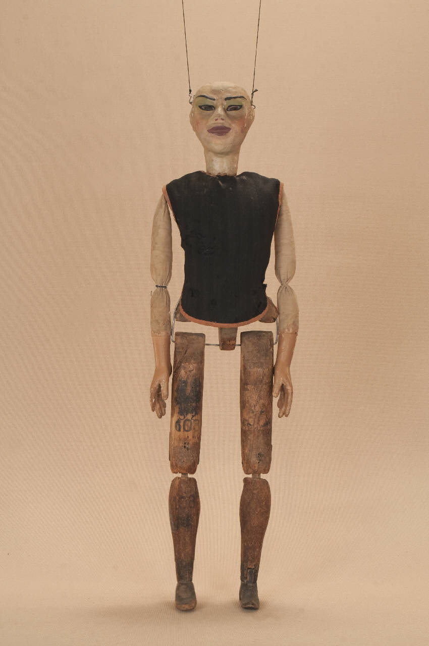 Generico (marionetta) - ambito Italia settentrionale (seconda metà sec. XIX)