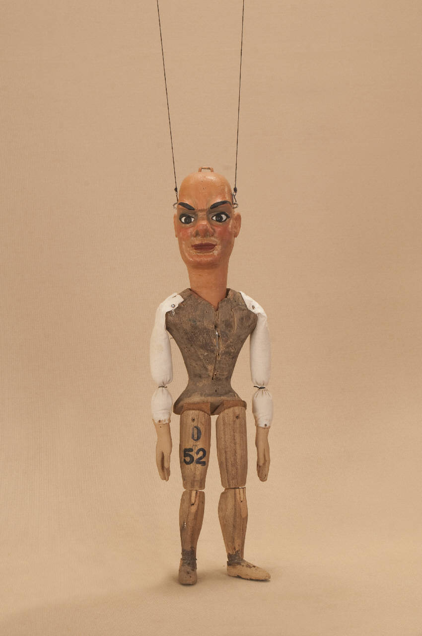 Nano generico (marionetta) - ambito Italia settentrionale (seconda metà sec. XIX)