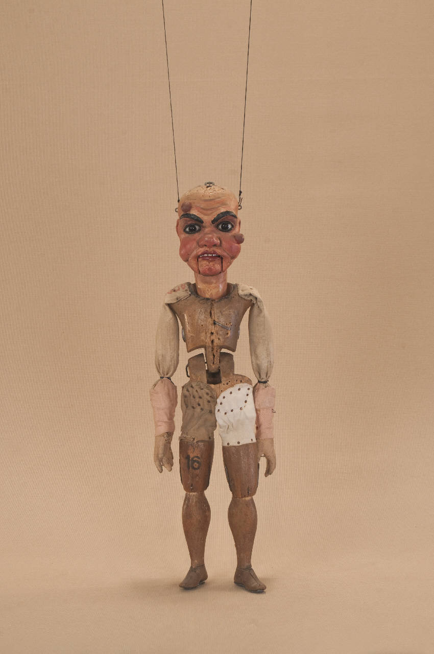 Battufolo (marionetta) - ambito Italia settentrionale (seconda metà sec. XIX)