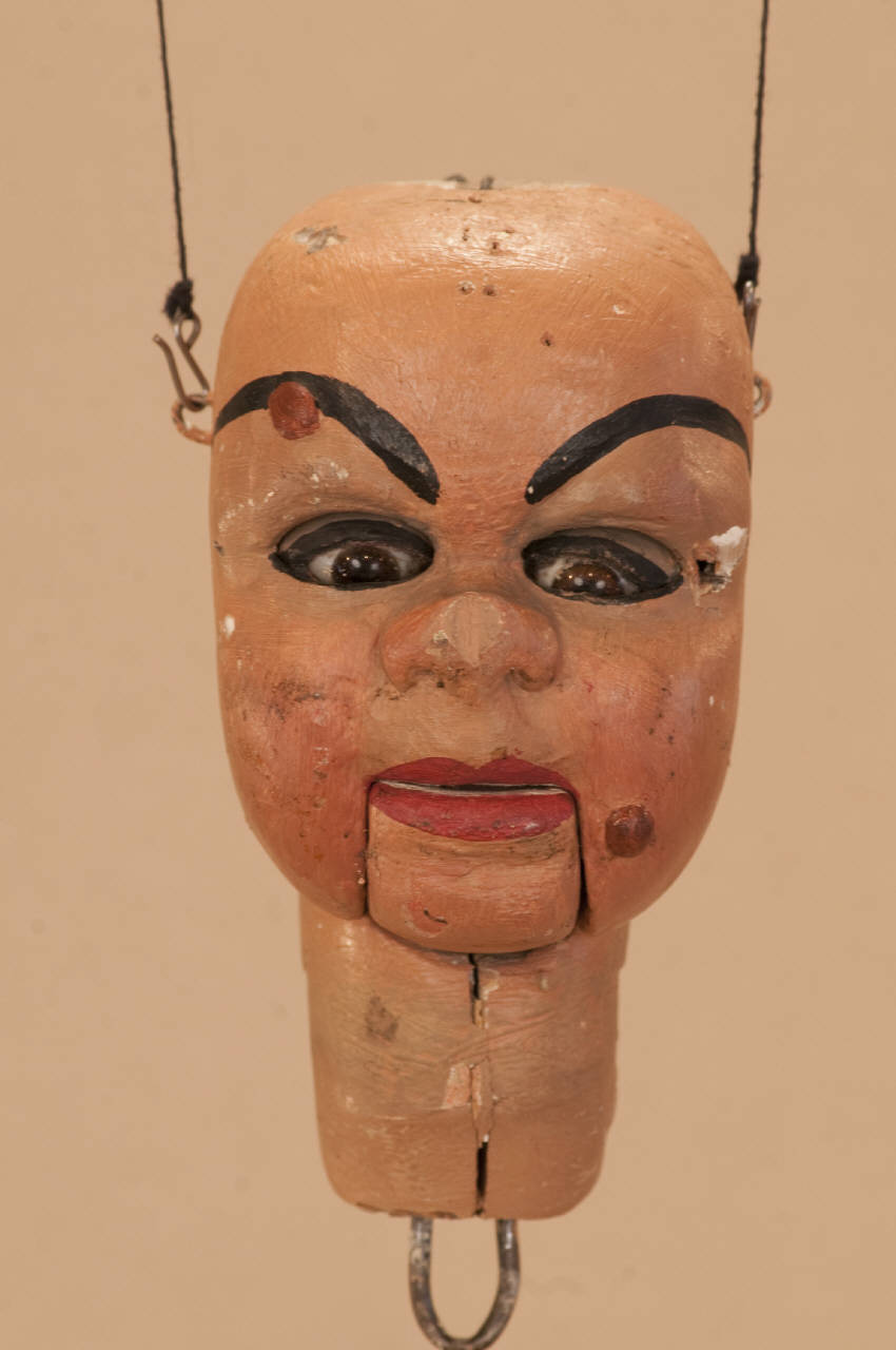 Famiola (testa di marionetta) - ambito Italia settentrionale (seconda metà sec. XIX)