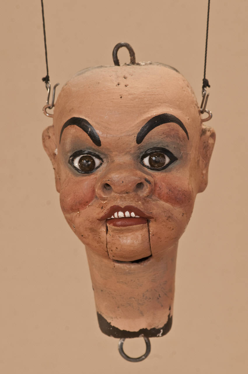 Famiola (testa di marionetta) - ambito Italia settentrionale (seconda metà sec. XIX)