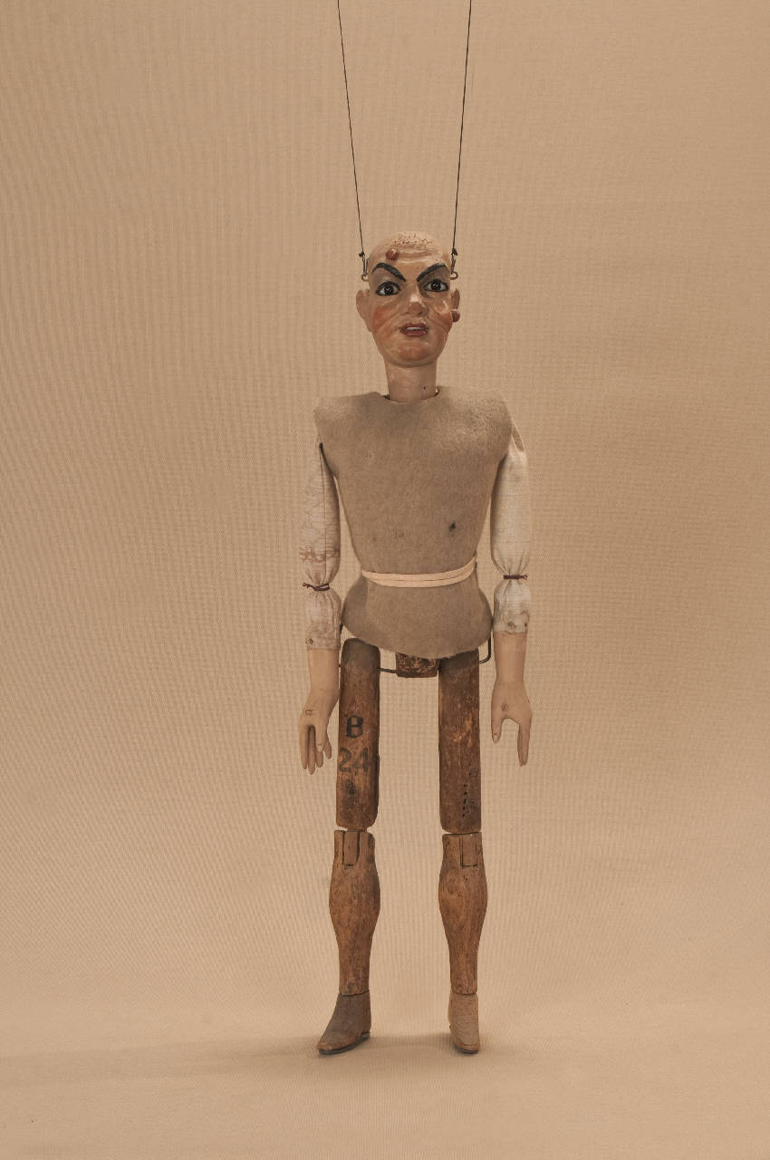 Figlio di Gerolamo (marionetta) - ambito Italia settentrionale (seconda metà sec. XIX)